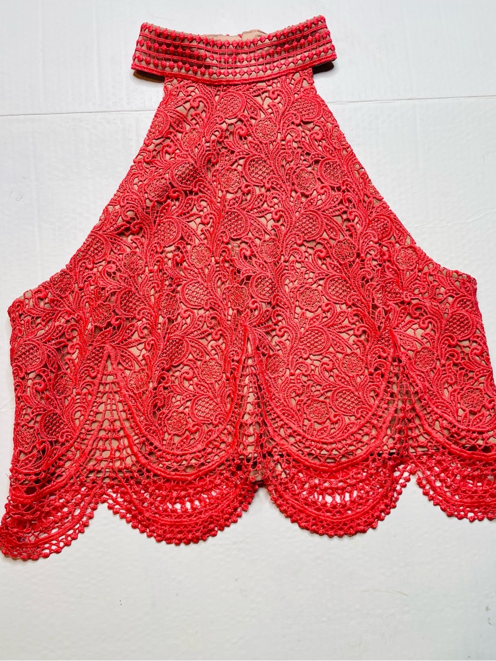Stylestalker Lace Overlay Tank